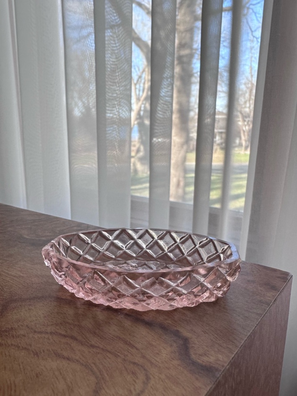 Pink Trinket Dish